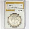 Image 1 : 1896-S Morgan Silver Dollar PGA MS64 PL