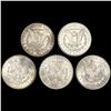 Image 2 : (5) Morgan Silver Dollars UNCIRCULATED