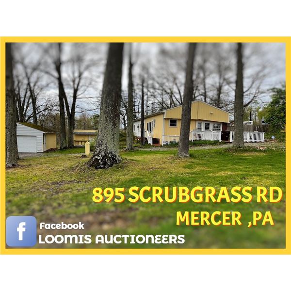 MERCER PA. REAL ESTATE AUCTION