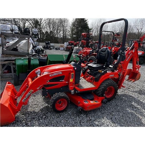 2016 KUBOTA/ 239 HOURS / BX25D TRACTOR / LOADER / BACKHOE / MOWER DECK ...