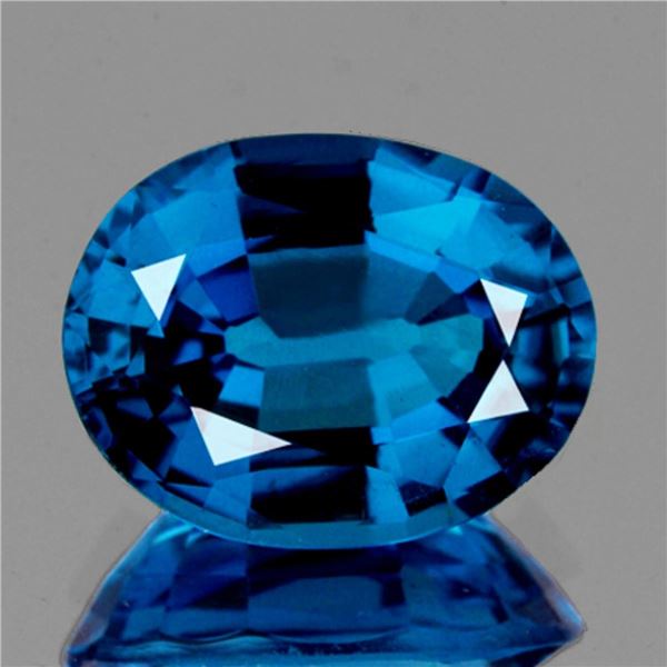 Natural London Blue Topaz 13 x 10.50 MM {Flawless-VVS}
