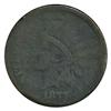 Image 1 : 1877 Indian Cent Circulated RAREST DATE (COI-5270)