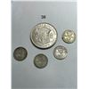 Image 1 : 5x Vintage/Antique UK Coins