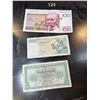 Image 2 : 3x Vintage Bills from Belgium