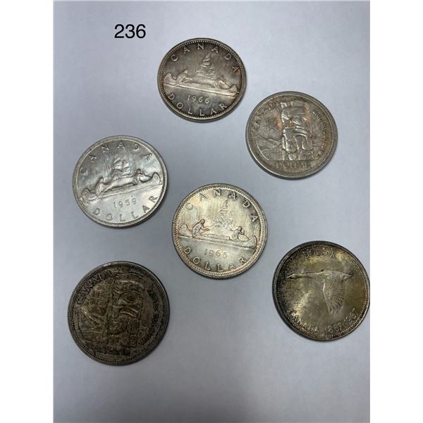 Canadian Silver Dollars