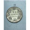 Image 1 : 1871 Canadian Silver 50 Cent Piece