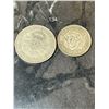 Image 1 : 1941 UK 2 Shilling (.500 Silver) & 1953 Australia Shilling (.500 Silver)