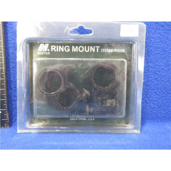 NEW - NcStar Scope Rings - Item # RB06
