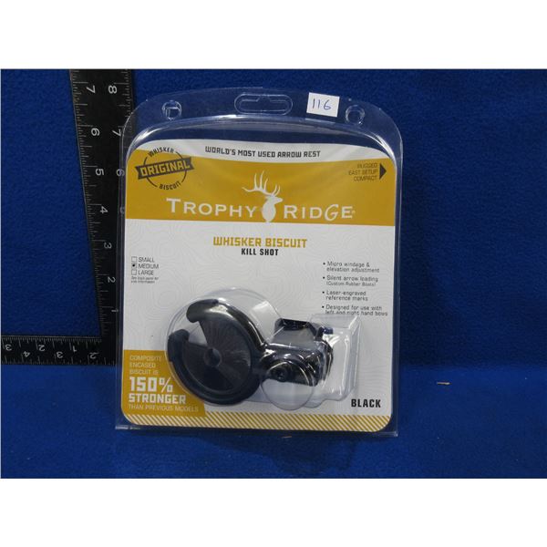 NEW - Trophy Ridge Whisker Biscuit Kill Shot Arrow Rest
