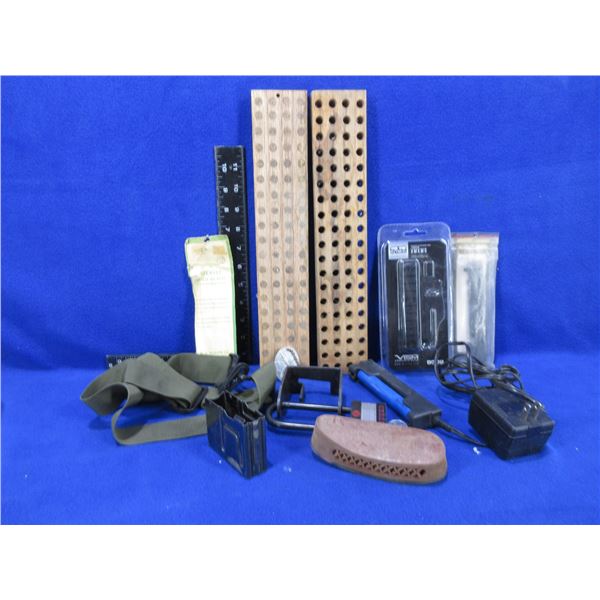 Lot of Misc. - Weaver Mounts, Accessory Rail, Strap, Lock