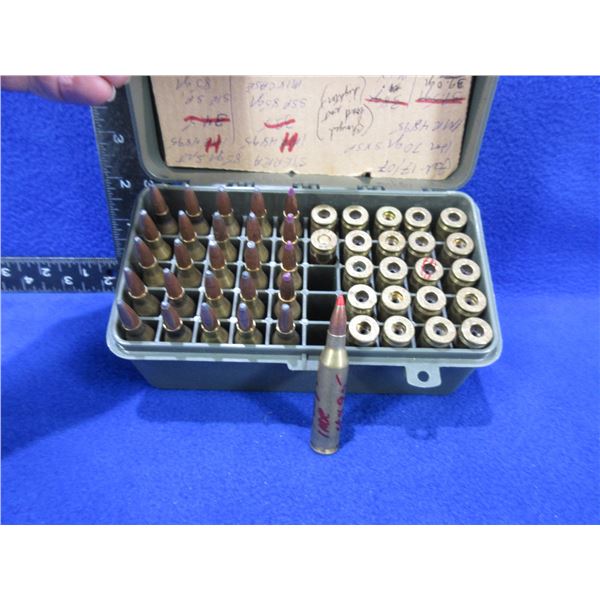 243 Win. Reloads - Plano Case of 26 + 22 Brass