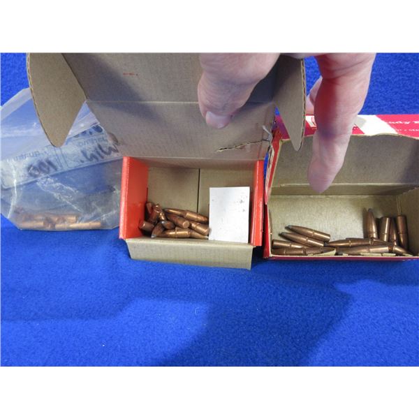 Lot of Misc. 7MM Bullets - 2 Open Boxes and 1 Bag