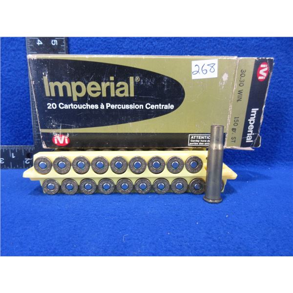 Primed Brass - 30-30 - Box of 20 - Must Ship Purolator