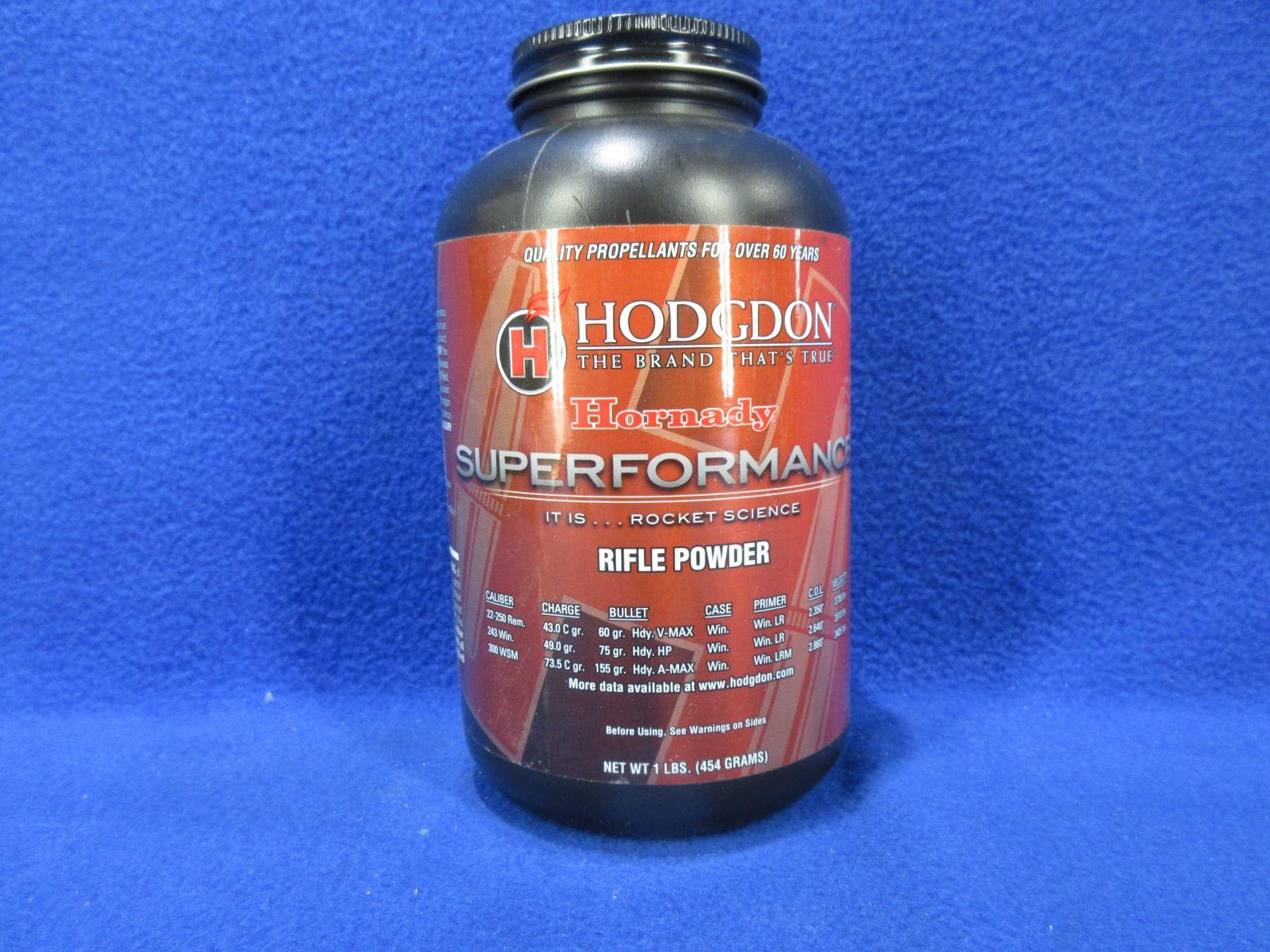Hodgdon Hornady Superformance Rifle Powder