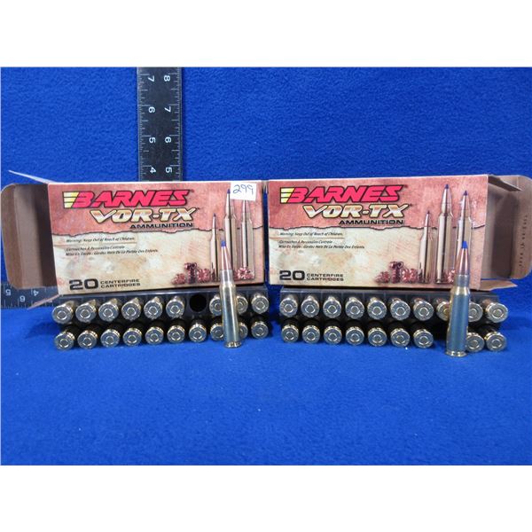 308 Win. 150gr TTSX BT Barnes Vor-Tx Cartridges