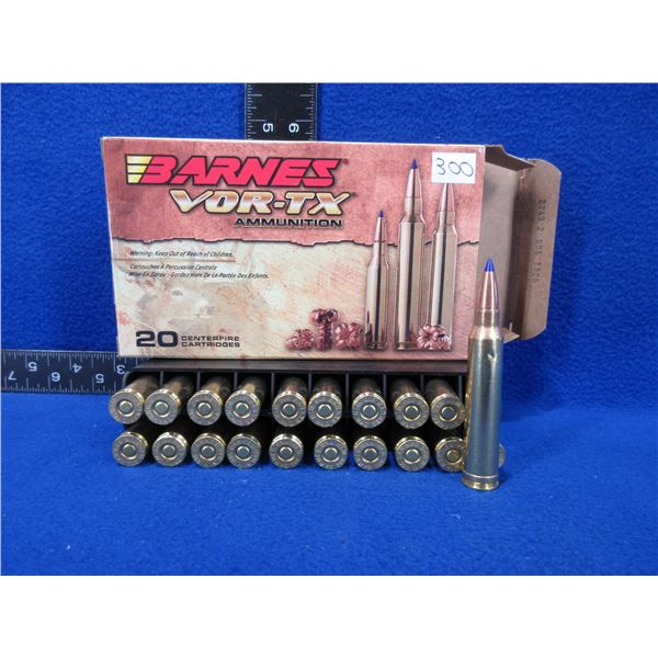 300 Win. Mag 150gr TTSX BT Barnes Vor-Tx Cartridges