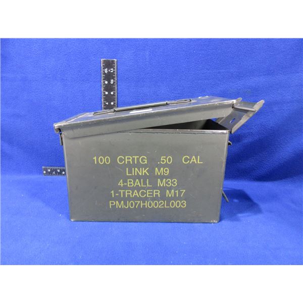 Metal Ammo Can - 11" x 5 1/2" x 7" High
