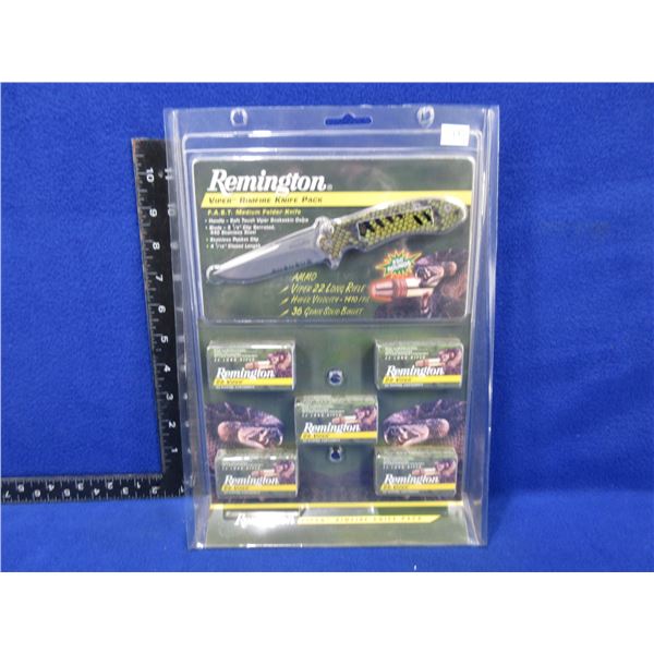 NEW - Remington Viper Rimfire Knife Pack