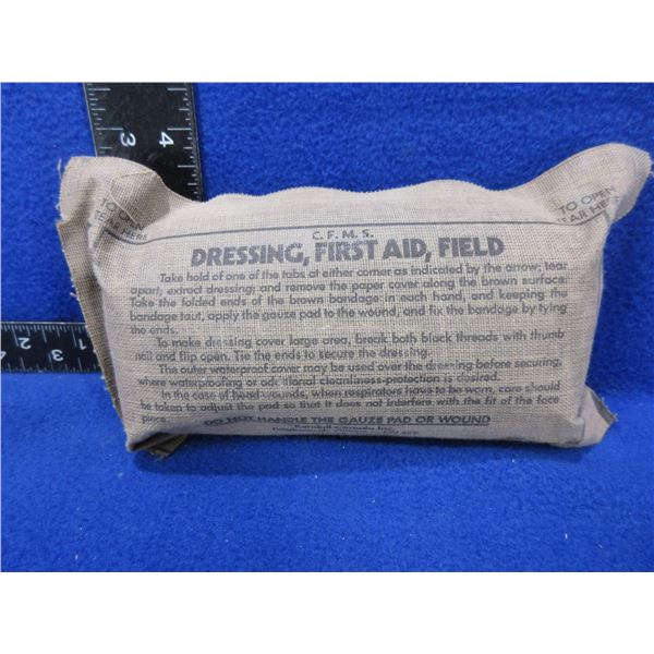 C.F.M.S. Dressing, First Aid, Field Kit - January 1990