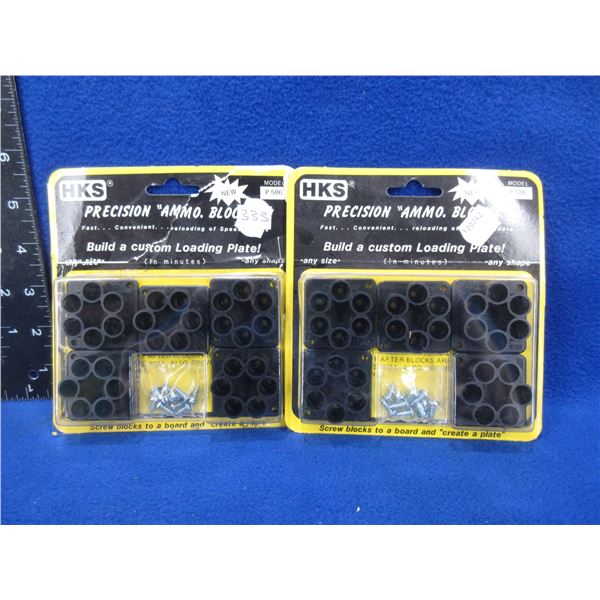 HKS Precision Ammo Blocks - 2 Packages - Model P586