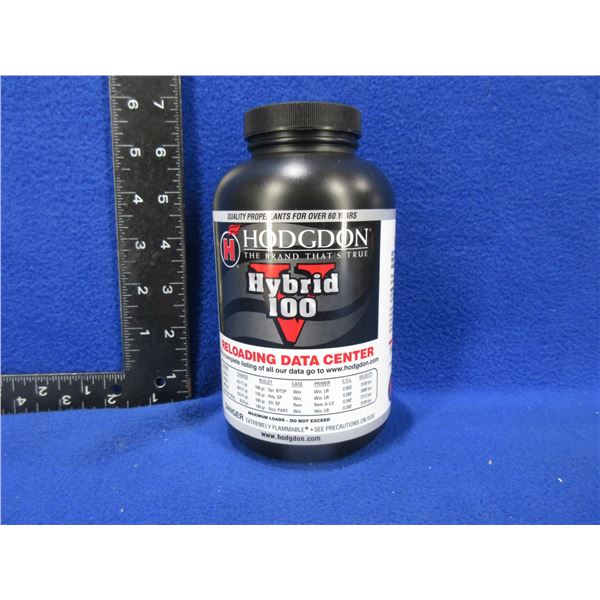 Hodgdon Hybrid 100 Powder - 364 Grams Including Tub