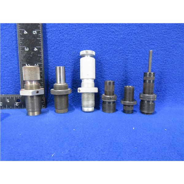Lot of 6 Misc. Dies - 270 Win., 308 Win., Lyman 6-5-MM-MR