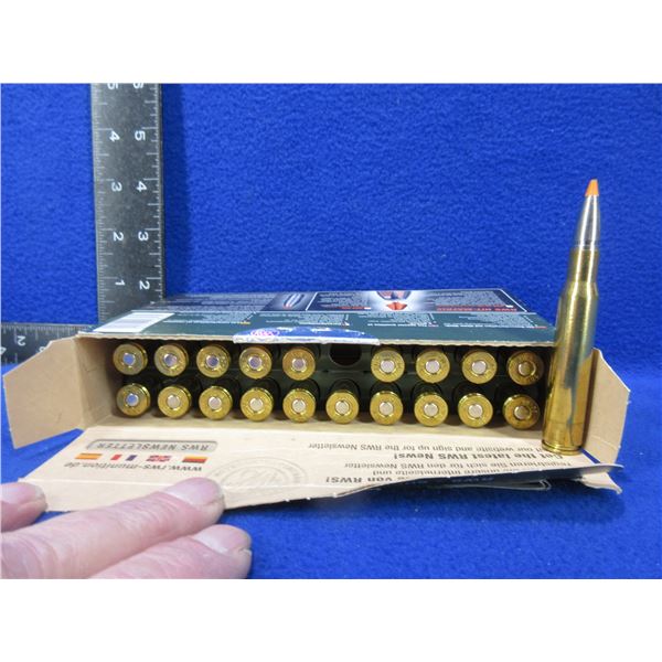 30-06 165gr RWS Hit Bullet Cartridges - Box of 20