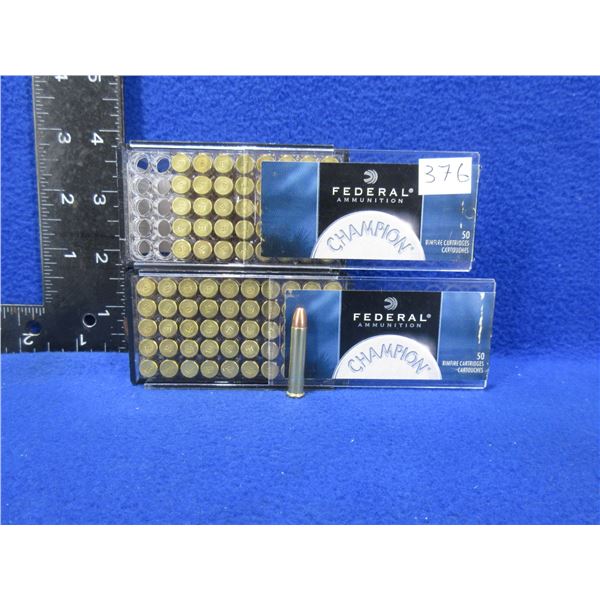 22 Win. Mag 40gr FMJ Federal Champion Cartridges