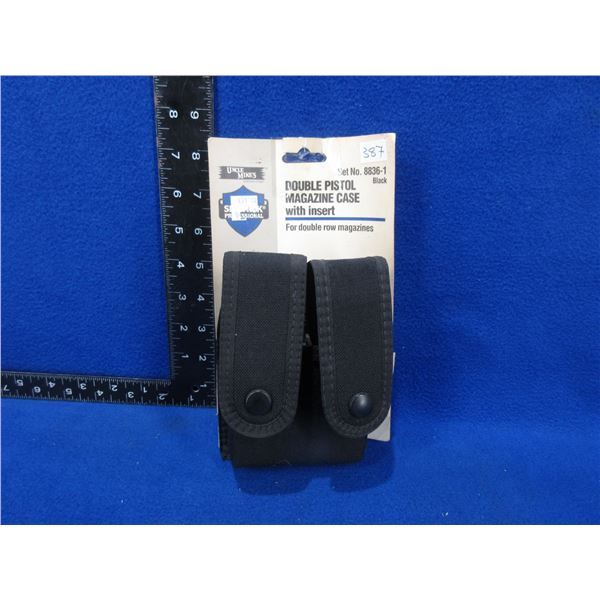 NEW - Uncle Mike's Double Pistol Magazine Case