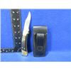 Image 2 : Buck Locking Folding Knife # 112 with Original Sheath