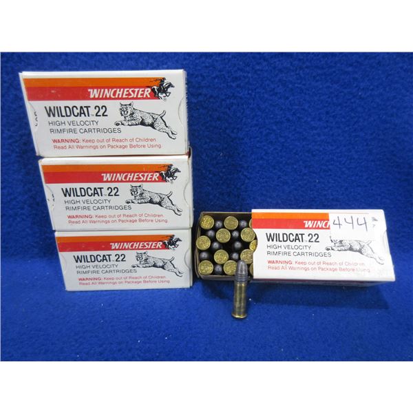 22 LR 40gr HV Winchester Wildcat 22 Cartridges