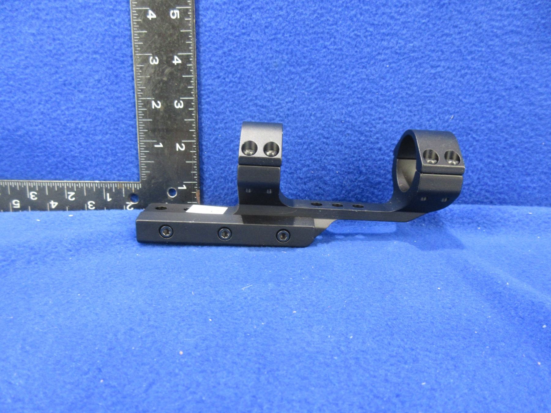 30mm 1 Piece Offset Picatinny Scope Mount Integral Rings