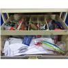 Image 3 : Plano Tackle Box Full with Lures, Weights Etc.