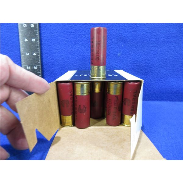12 Ga 2 3/4" 00 Buckshot Federal Shotshells - Box of 25