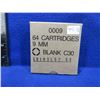 Image 2 : 9MM Blank C30 Cartridges - Box of 64 - Must Ship Purolator