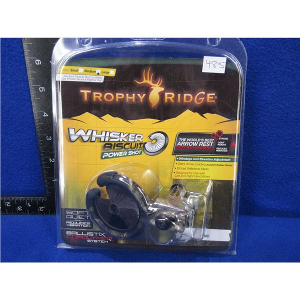NEW -Trophy Ridge Whisker Biscuit Power Shot Arrow Rest