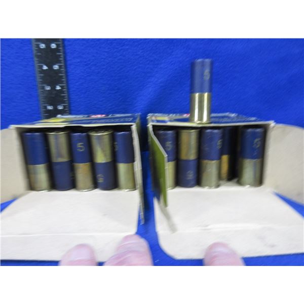 12 Ga 2 3/4" 5 Shot Imperial Shotshells - 2 Boxes of 25