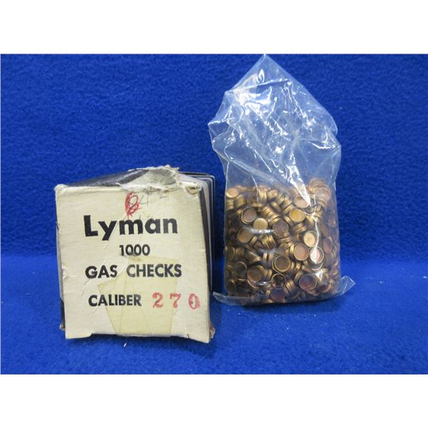 Lyman 270 Cal. Gas Checks - Box of 1000