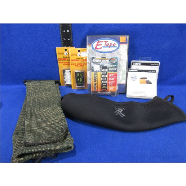 Lot of Misc. - Etopo, 2 Memory Cards, 2 Garmin Data Cards,