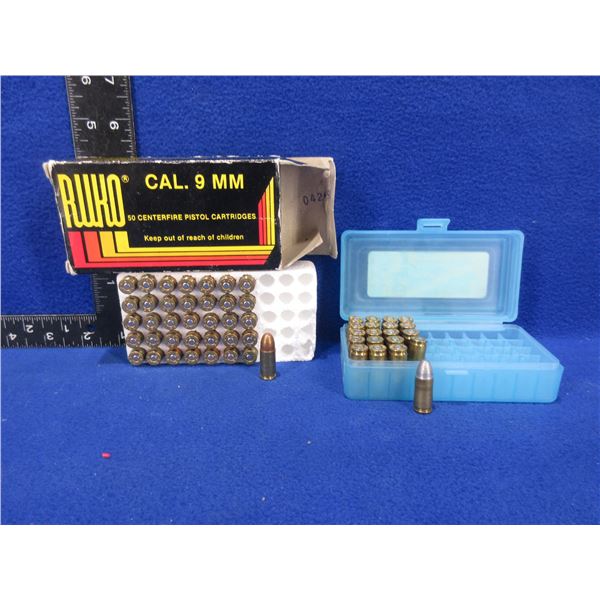 9MM Possible Reloads - Box of 36, Box of 20