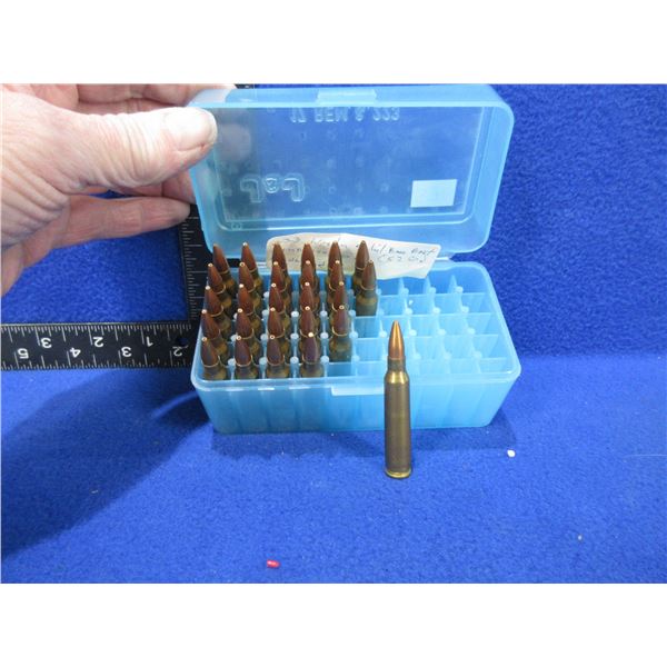 223 Rem. Reloads - Box of 27 - Sold as Components