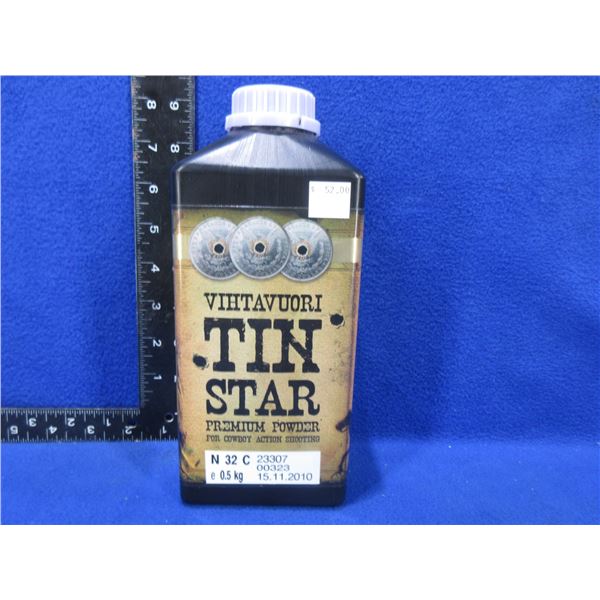 Vihtavuori Tin Star Premium Powder - Sealed 0.5kg Tub