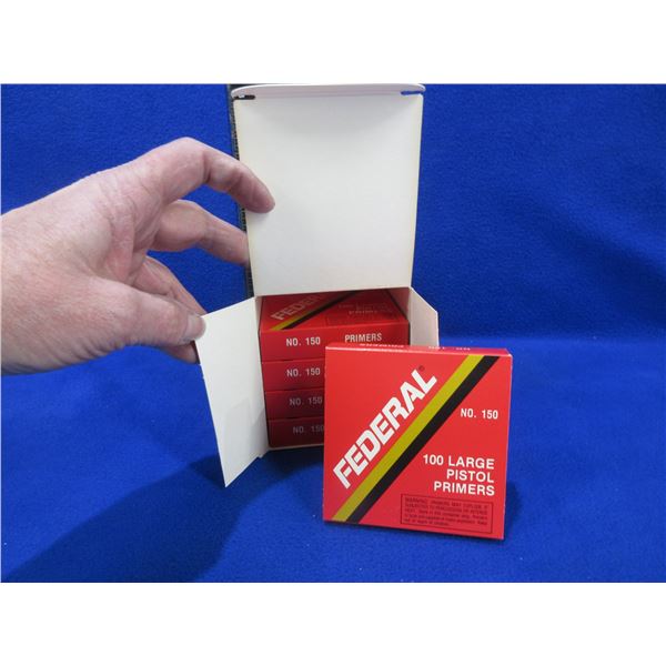 Federal Large Pistol Primers No. 150 - Case of 1000