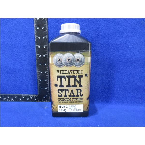 Vihtavuori Tin Star Premium Powder - Sealed 0.5kg Tub