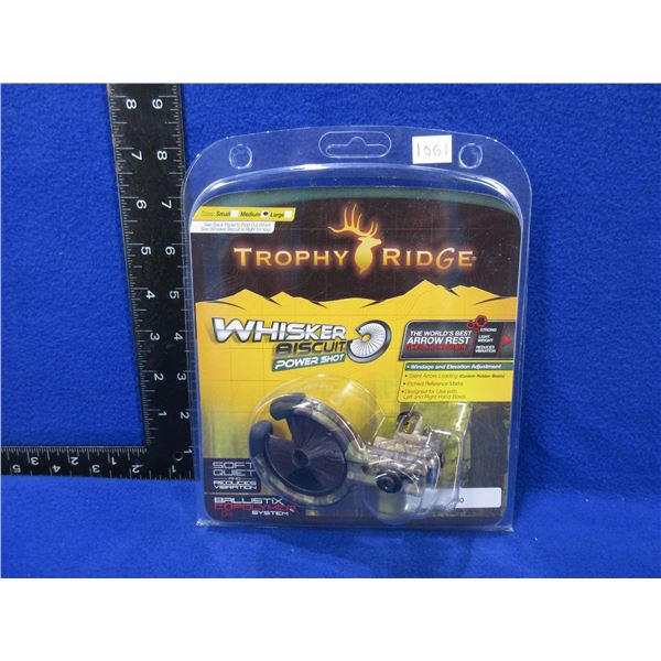NEW -Trophy Ridge Whisker Biscuit Power Shot Arrow Rest