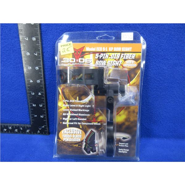 NEW - 30-06 Outdoors Bow Sight Model ECO 5-1 KP