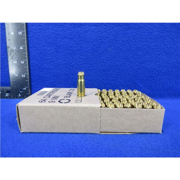 9MM Blank C30 Cartridges - Box of 64 - Must Ship Purolator