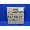Image 2 : 9MM Blank C30 Cartridges - Box of 64 - Must Ship Purolator
