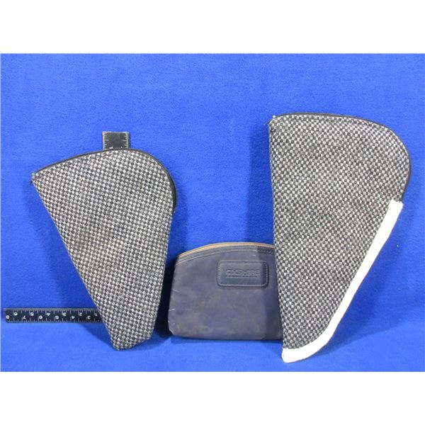 3 Cloth Soft Handgun Cases