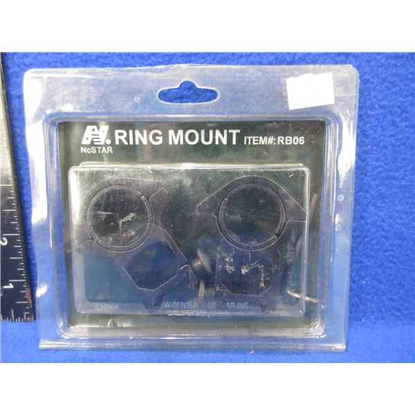 NEW - NcStar Scope Rings - Item # RB06